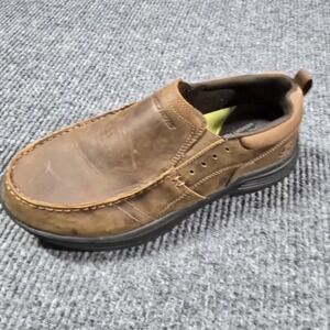 Skechers Relaxed Fit Seveno Slip-On Air-Cooled Shoe Men 10.5 66146EWW LEFT ONLY